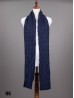 Long Rib Knitted Scarf